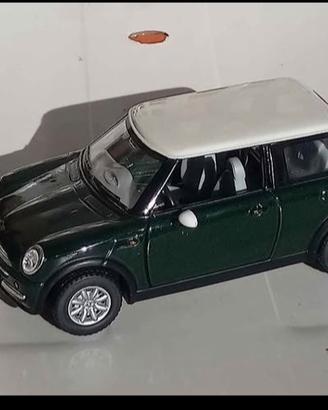 MODELLINO AUTO MINI COOPER - KINSMART 1/28