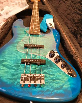 Fender jazz bass Hybrid II aquamarine