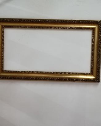 Grande cornice dorata in stile antico 120x70 –