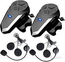 Coppia Interfono Moto BETOWEY BT-S3 Bluetooth per 