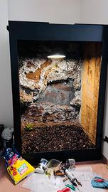 Terrario per rettili