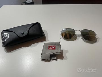 RayBan Hexagonal Argento
