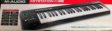 M-AUDIO Keystation 49 MK3 con pedale sustain