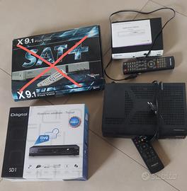Decoder tv,  cavi-adattator