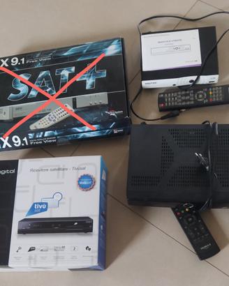Decoder tv,  cavi-adattator