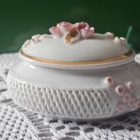 delizioso porta anelli in porcellana 