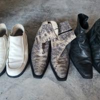 stivaletti vintage in vera pelle 