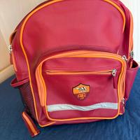 zaino AS ROMA in pelle