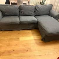 Divano ikea 3 posti con chaise longue