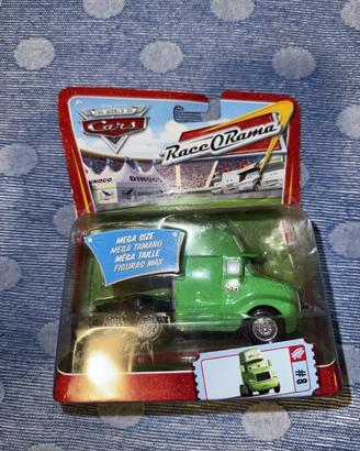 Disney Cars Race O Rama MEGA + rimorchio e DINOCO