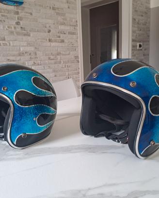 Casco tipo custom