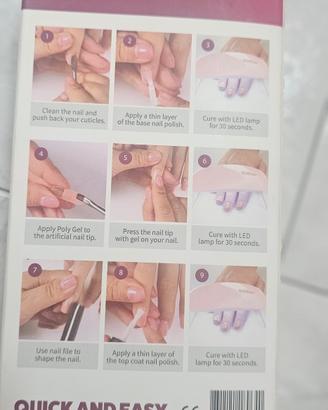 set per unghie 