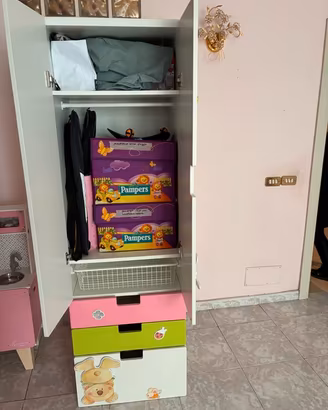 Armadio cassettiera Smastad Ikea