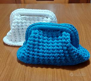 Borsa crochet fatta a mano