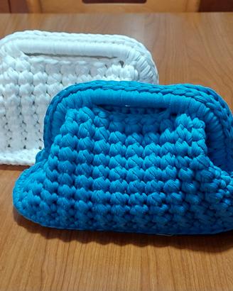 Borsa crochet fatta a mano