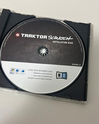 CD Installazione Traktor Scratch 1.0 NI