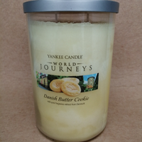 Yankee Candle pillar Danish Butter Cookie