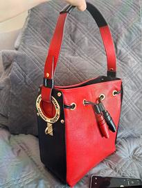 borsa nuova,donna, pelle Firenze  il colore Rosso-