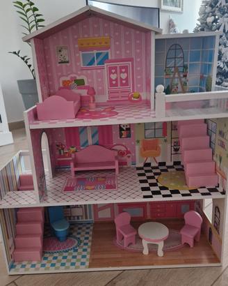 CASA DELLE BAMBOLE - GIOCO IN LEGNO