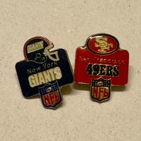Antiche spillette distintivo NFL