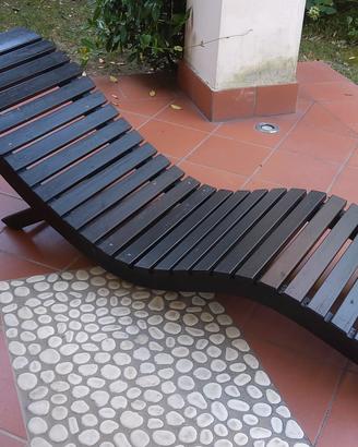 Tartaruga Pircher: lettino prendisole