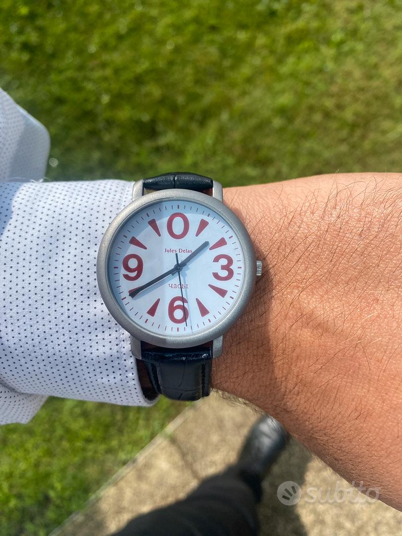 Orologio uomo russo raketa jules delas pelle swiss Abbigliamento