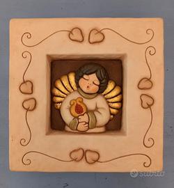 Quadretto angelo del presente+formella 