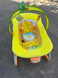 Sdraietta con musica e auto dondolo