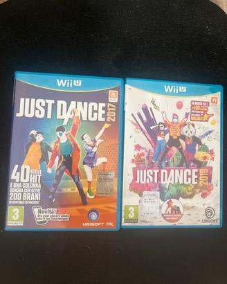 Just Dance 2017 e Just Dance 2019 per Nintendo WiU
