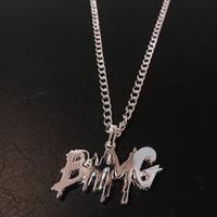 Collana BHMG Sfera Ebbasta Trap colore argento