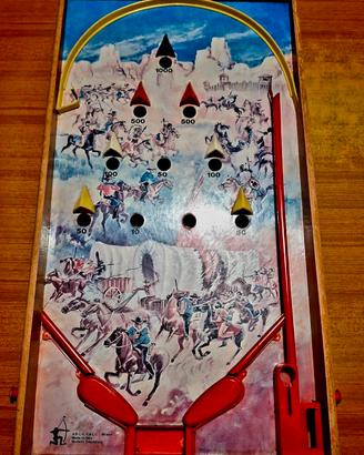 Flipper da tavolo anni 70 Arco Falc Far West 