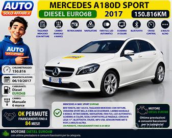 Mercedes A 180 D SPORT EURO6B CAMERA/FULL LED/NAVI