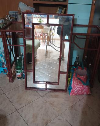 arredamento tavolino per ingresso e specchio