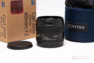 Contax 645 80mm f2 Planar - Eccellente -