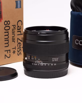 Contax 645 80mm f2 Planar - Eccellente -