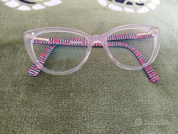 occhiali montatura Love moschino