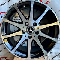 4 CERCHI IN LEGA RAGGIO 17 MERCEDES CLASSE A B