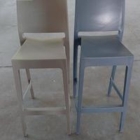 sgabelli in plastica dura