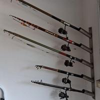 canne da pesca vintage