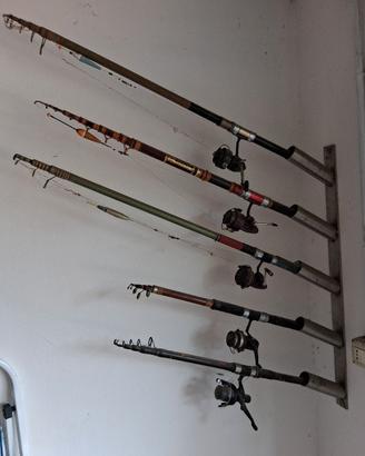 canne da pesca vintage