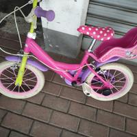 Bici bambina con ruote da 14