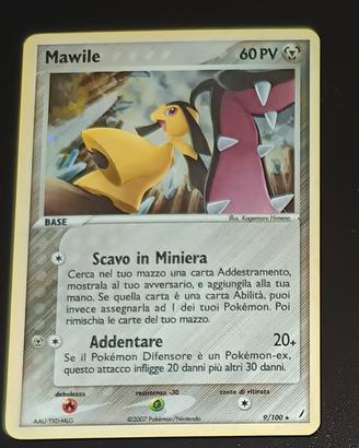 mawile 9/100 holo