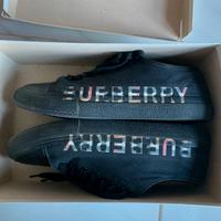 scarpe nere Burberry taglia 42 