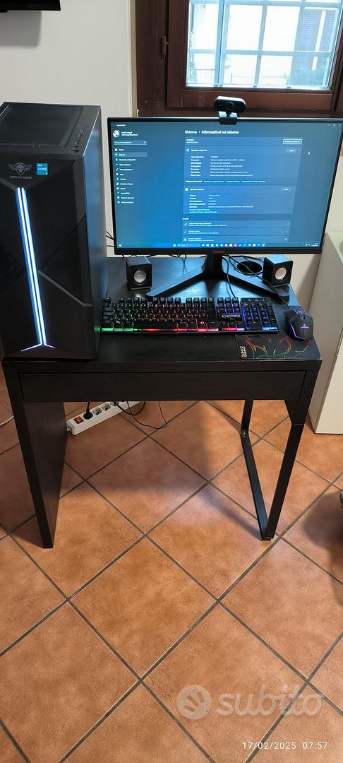 computer fisso gaming led fivem monitor office - Informatica In vendita ...