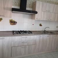 Cucina Moderna legno beije