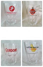 Bicchieri cocktail anni 90