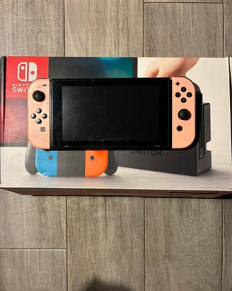 NINTENDO SWITCH 2018 rosa completa + microSD