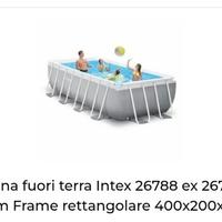 PISCINA INTEX 400*200*100