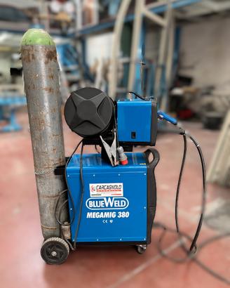 Saldatrice a filo continuo MEGAMIG 380 BLUEWELD