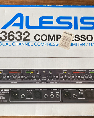 Alesis 3632 Compressore NUOVO mai usato